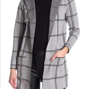 Women’s Archer plaid hooded cardigan Sz XL